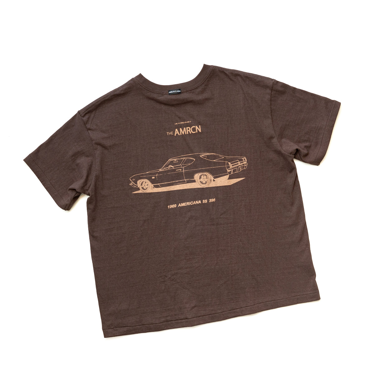 Americana Raffy print tee -Car print