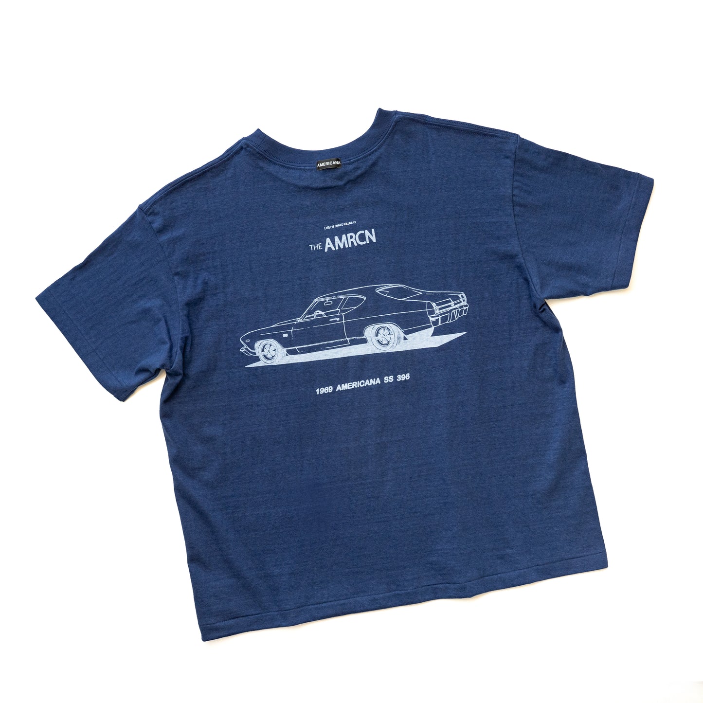 Americana Raffy print tee -Car print