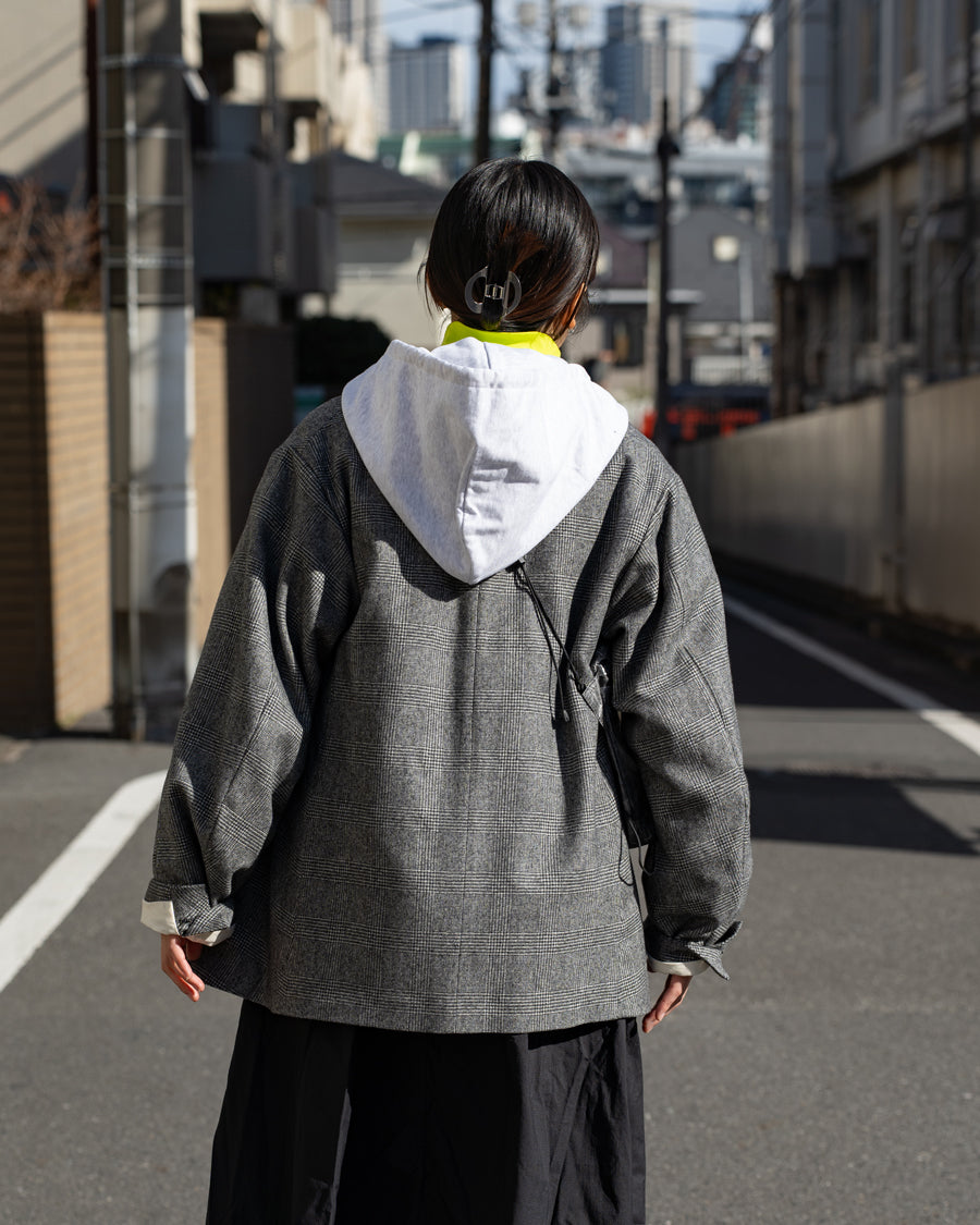 Oblada UNCONSTRUCTION JACKET -GLEN CHECK – Friday