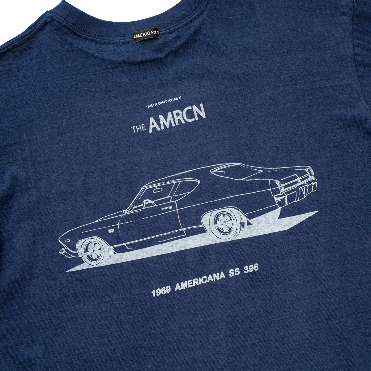 Americana Raffy print tee -Car print