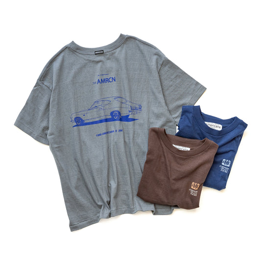 Americana Raffy print tee -Car print