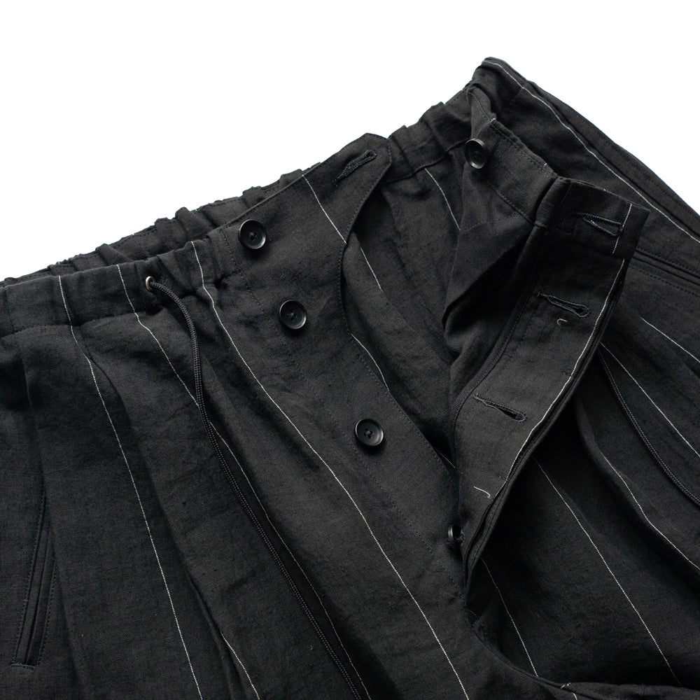 HAVERSACK  2 Pleated wide pant  -Linen