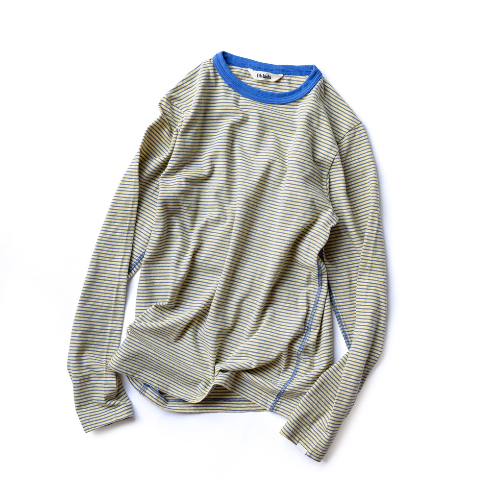 Oblada MULTI BORDER LONG TEE – Friday