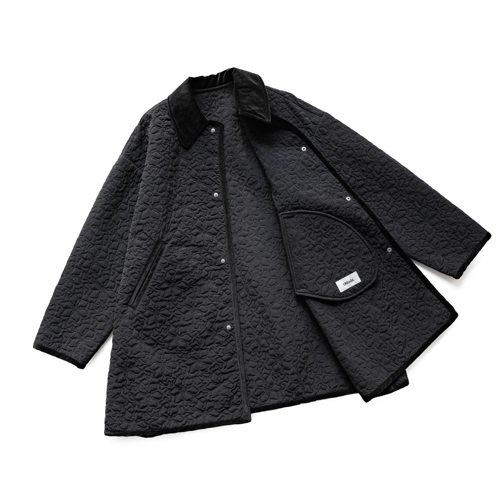 Oblada FLOWER EMBROIDERY COAT
