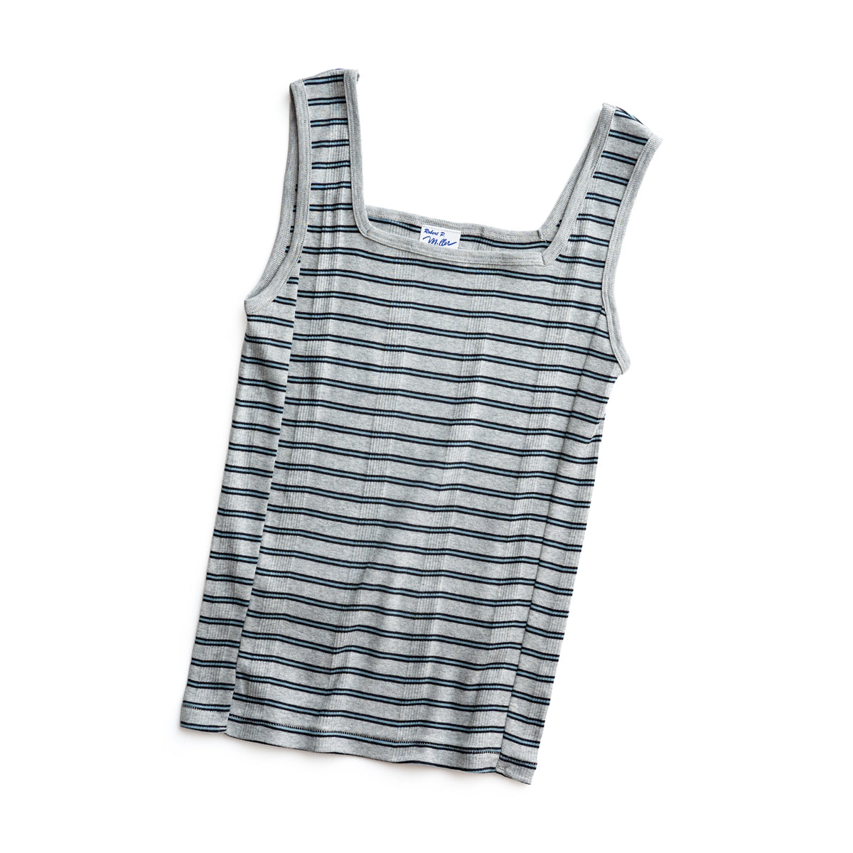 Robert P. miller  PANEL RIBBED TANKTOP -862C
