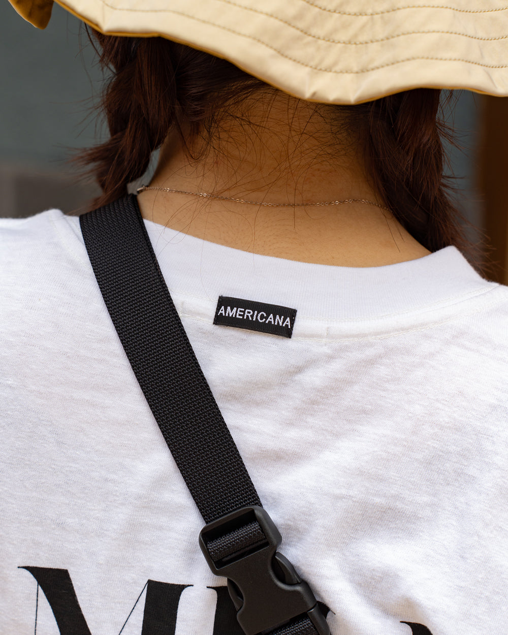 Americana Print tee -SMILE EVERYDAY