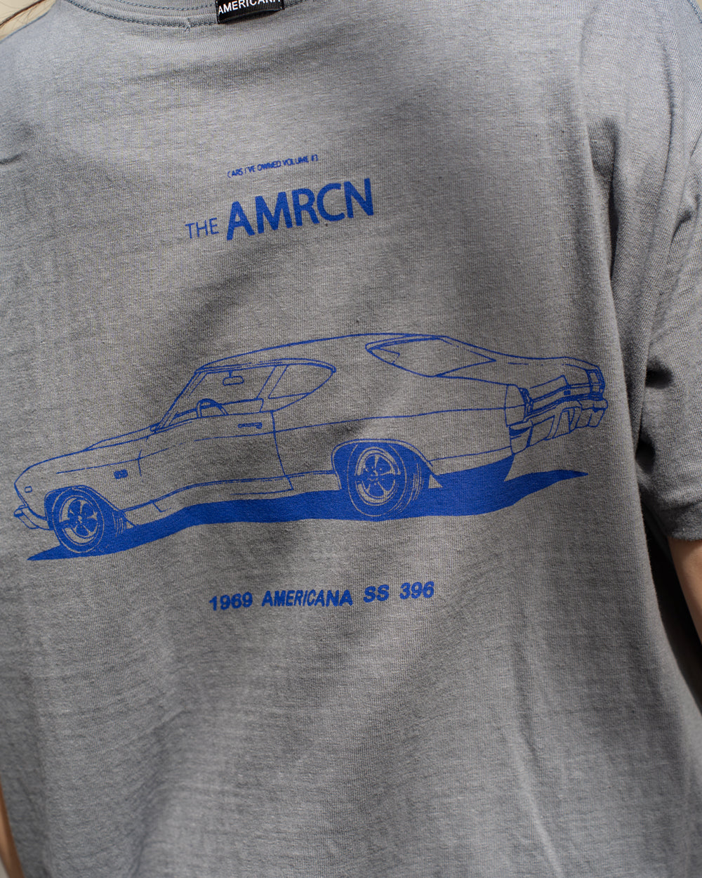Americana Raffy print tee -Car print