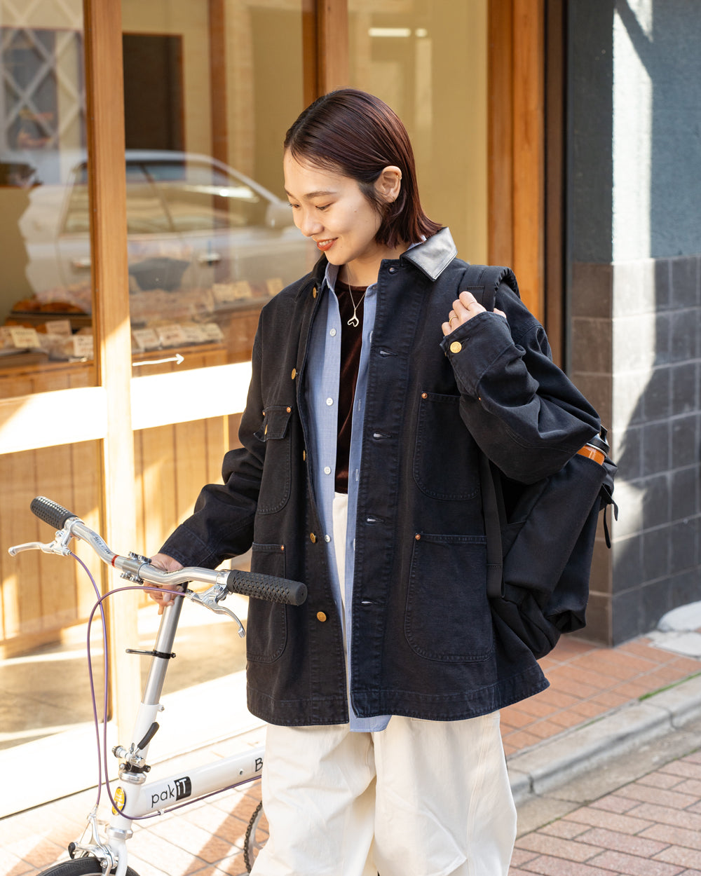 Oblada TENT LINE COVERALL -BLACK