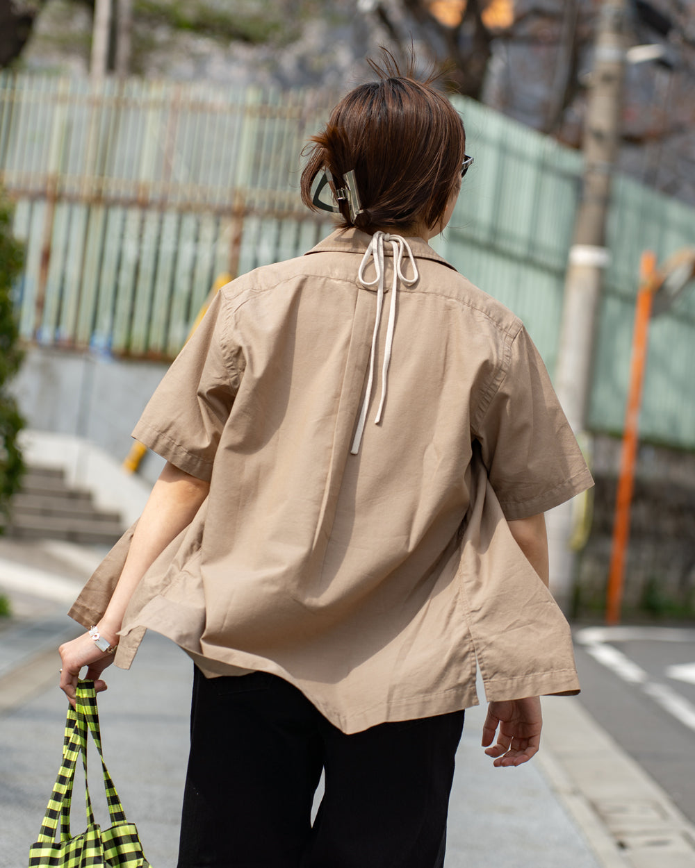 nanamica Open Collar Panama S/S Shirt – Friday