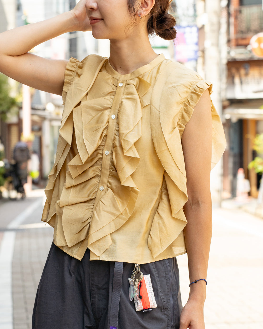WONDER FULL LIFE  BIRD BLOUSE