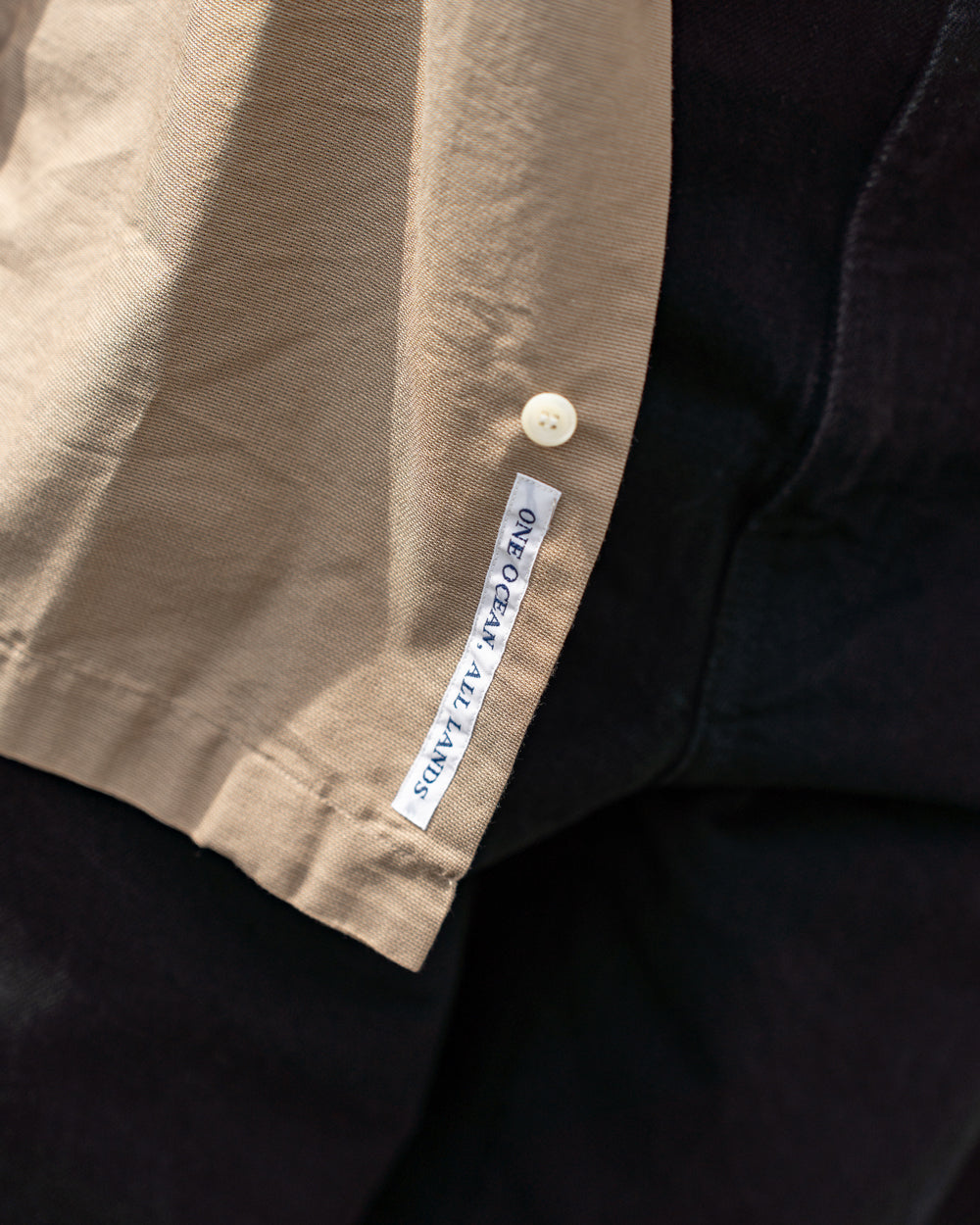nanamica Open Collar Panama S/S Shirt