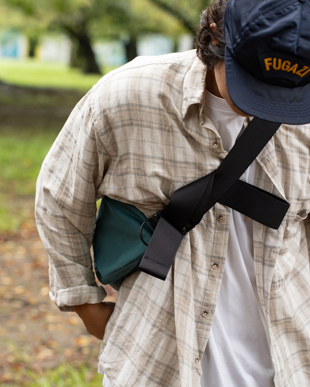 BLUE LUG × Friday  THE MESSENGER BAG "LIGHT" -BLUE