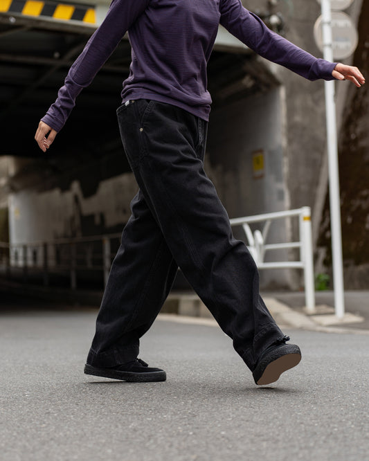 Oblada SKATER JEANS -BLACK