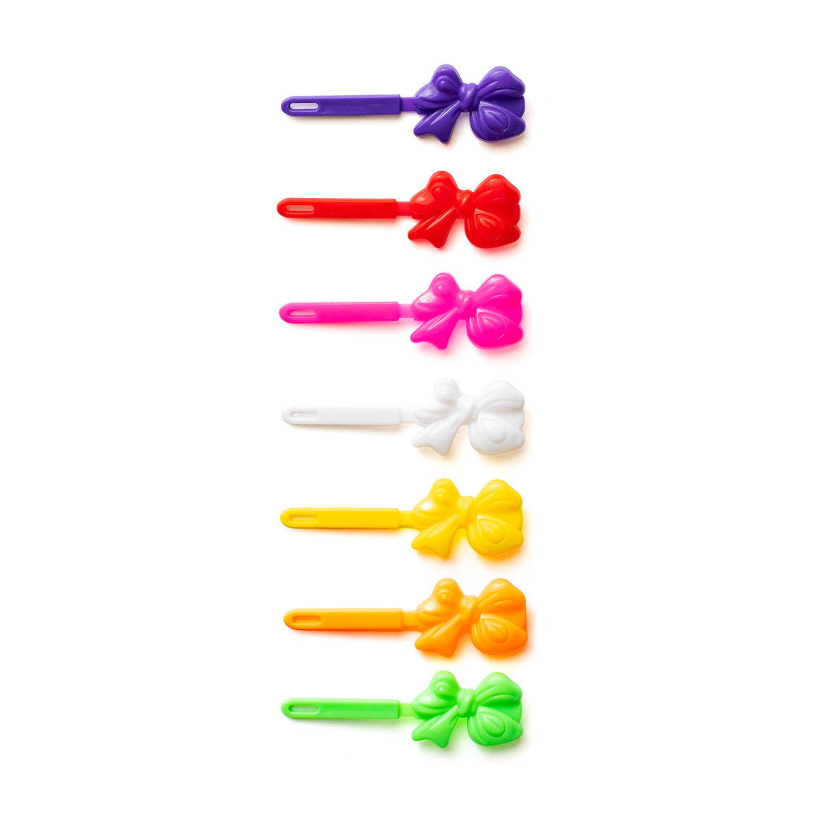 1990s Plastic Ribbon Hair Pin