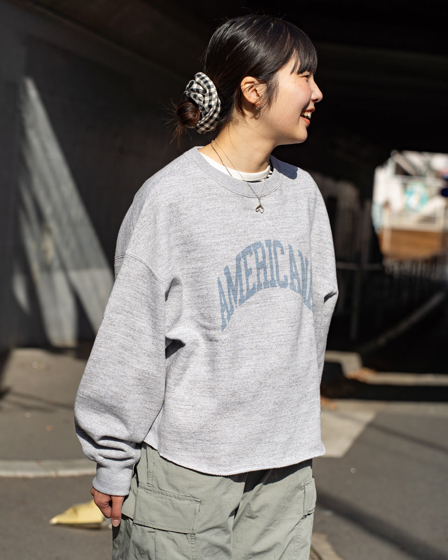 Americana CROPPED CUT OFF SWEAT