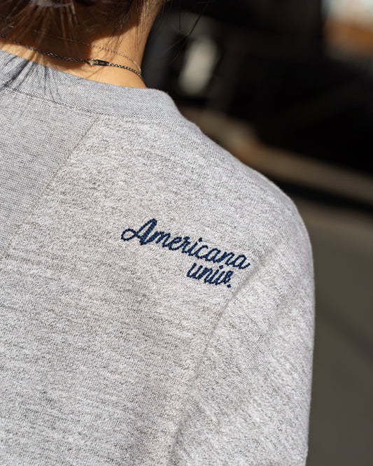 Americana CROPPED CUT OFF SWEAT