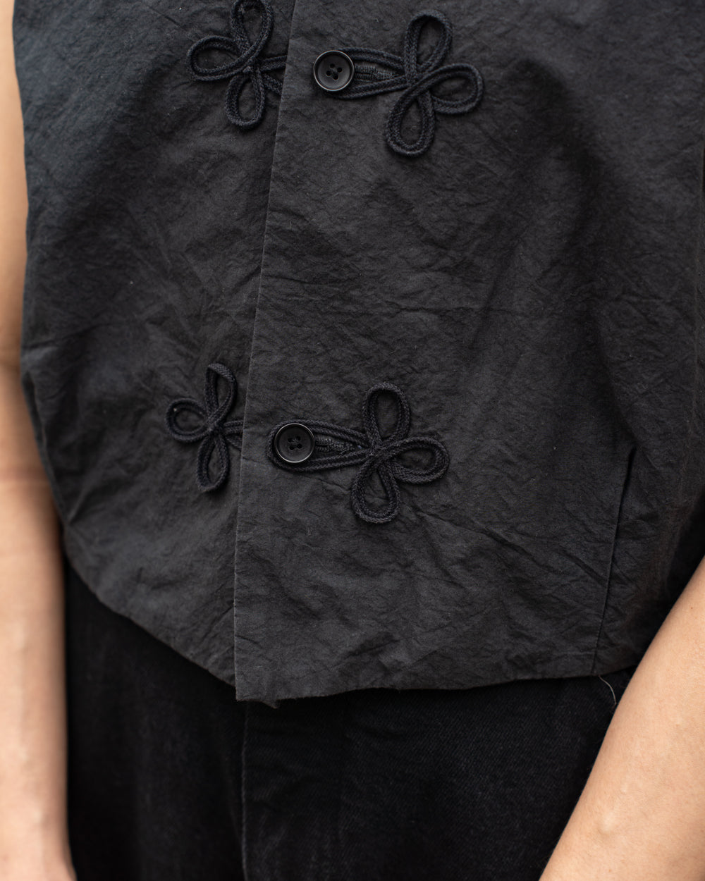 HAVERSACK × Friday  Compact gilet -Black