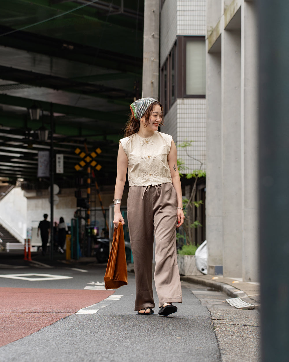 HAVERSACK × Friday  Compact gilet -Natural