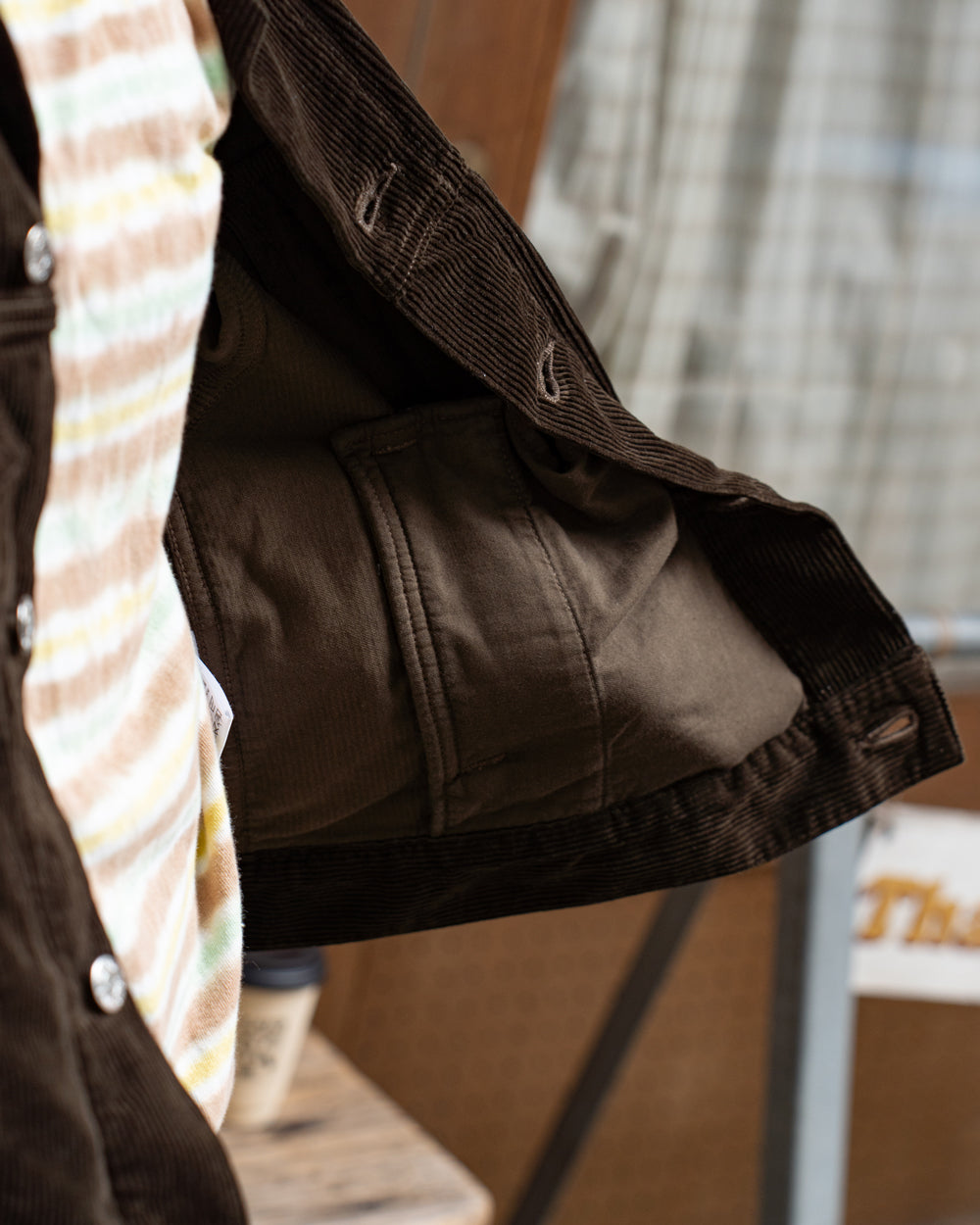 Oblada MARGARET JACKET -CORDUROY
