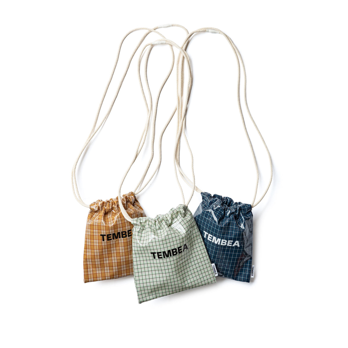 TEMBEA　巾着 POCHETTE -NEW CHECK