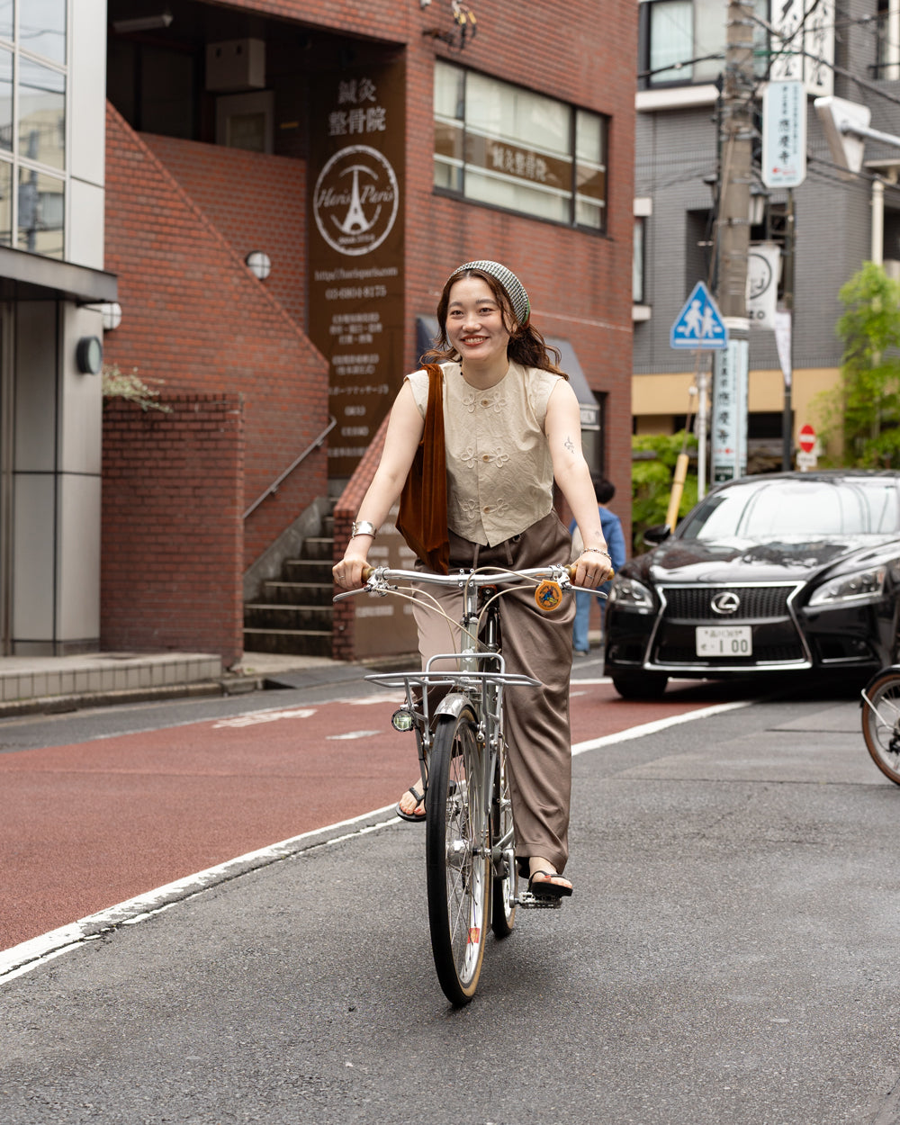 HAVERSACK × Friday  Compact gilet -Natural