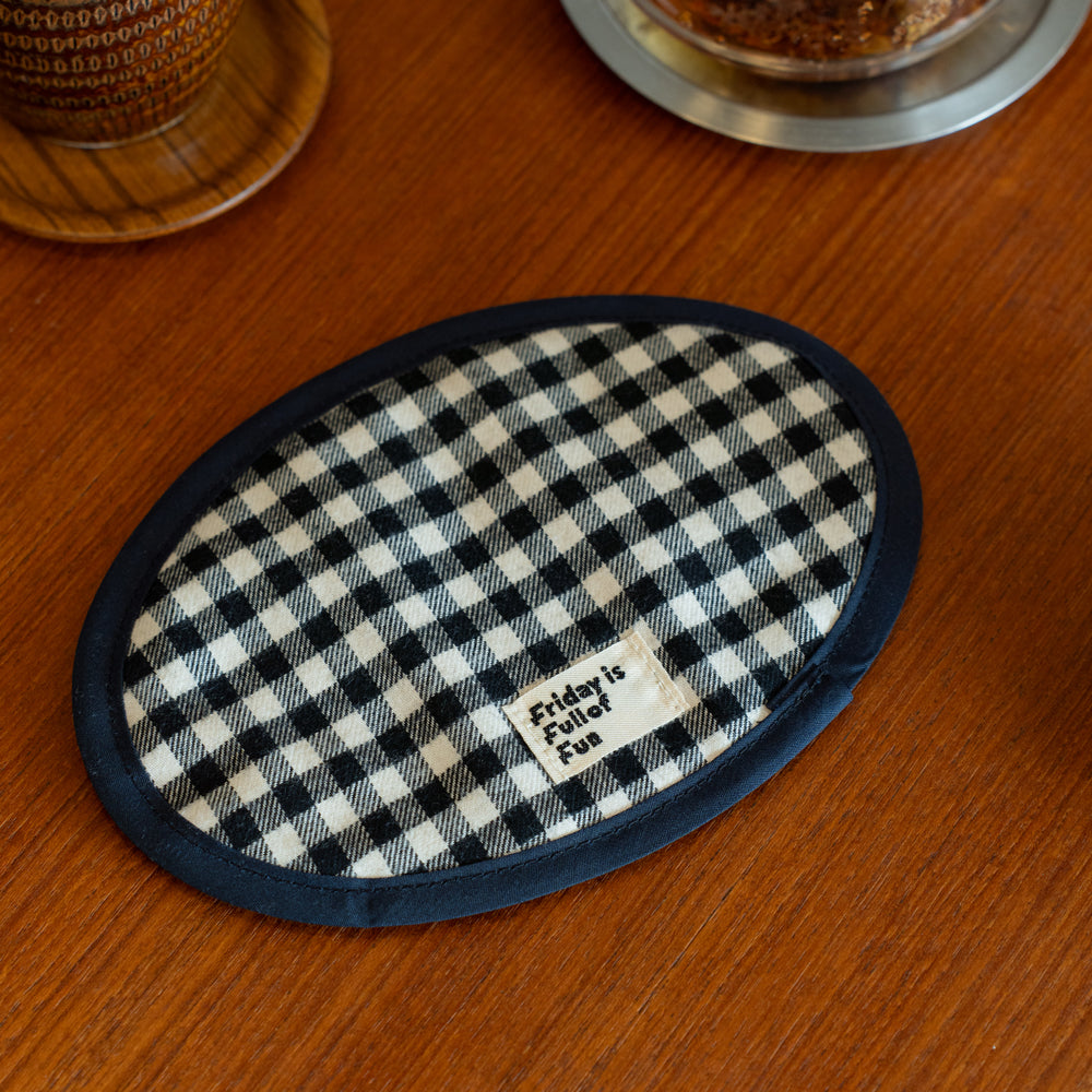 F F F   Mat 14×20 "GINGHAM"