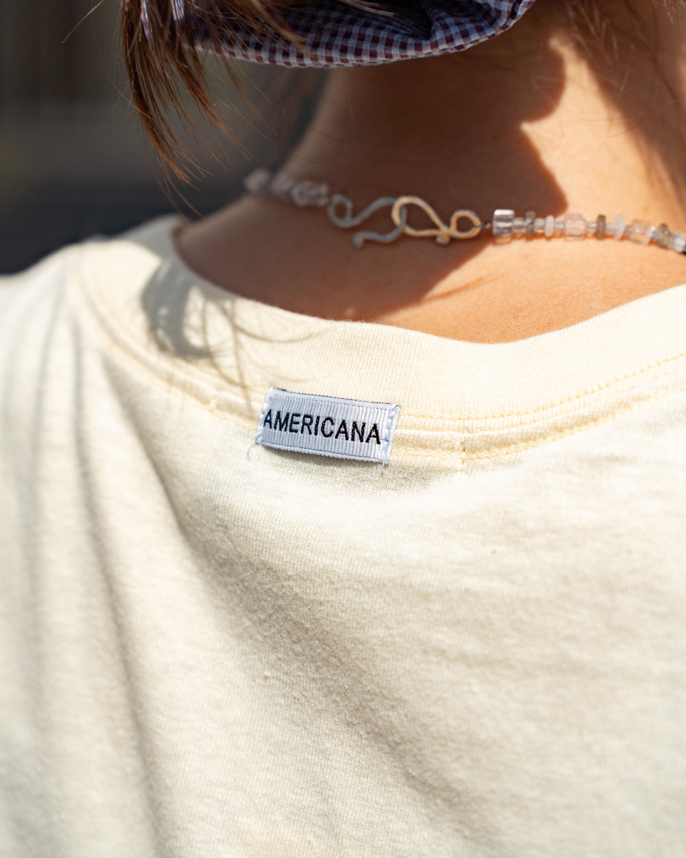 Americana Raffy print tee -AMRCN CREATE