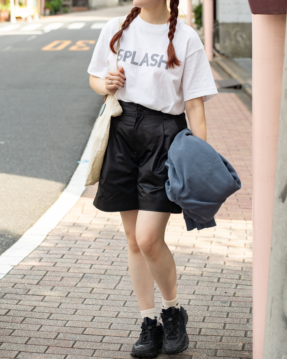 Oblada GI SHORTS LEATHER LIKE
