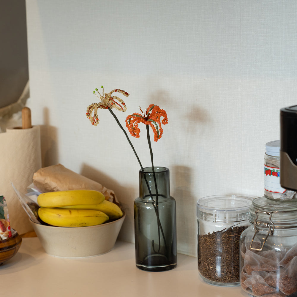 SAI botanical works   Beads flower -Lily