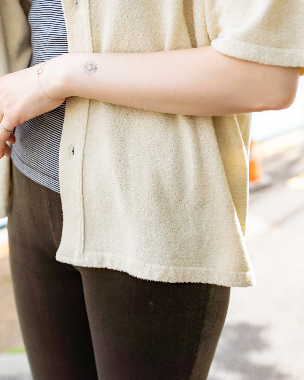 Yonetomi SURFER MOLE KNIT SHIRT -UNISEX