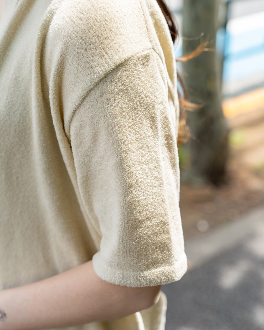 Yonetomi SURFER MOLE KNIT SHIRT -UNISEX