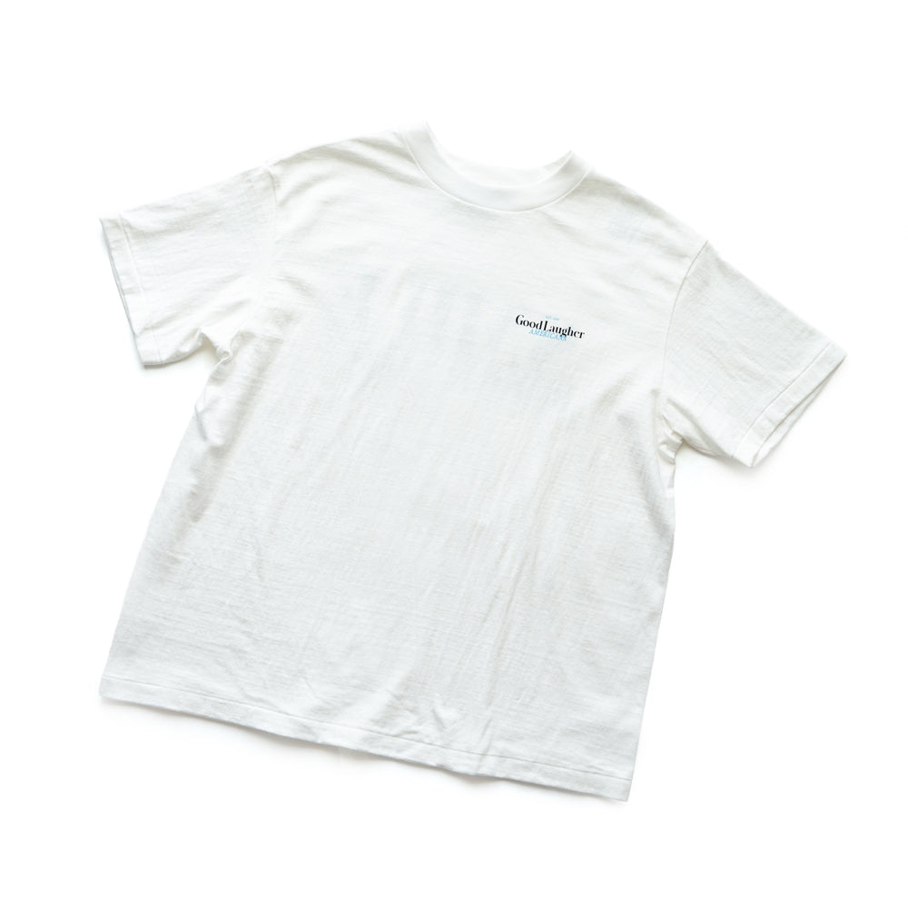 Americana Raffy print tee -SMILE EVERYDAY