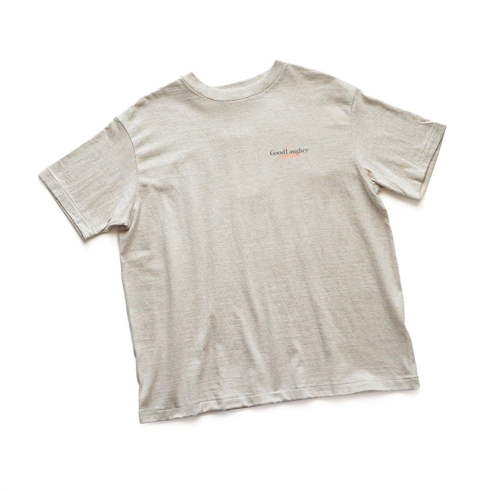 Americana Raffy print tee -SMILE EVERYDAY