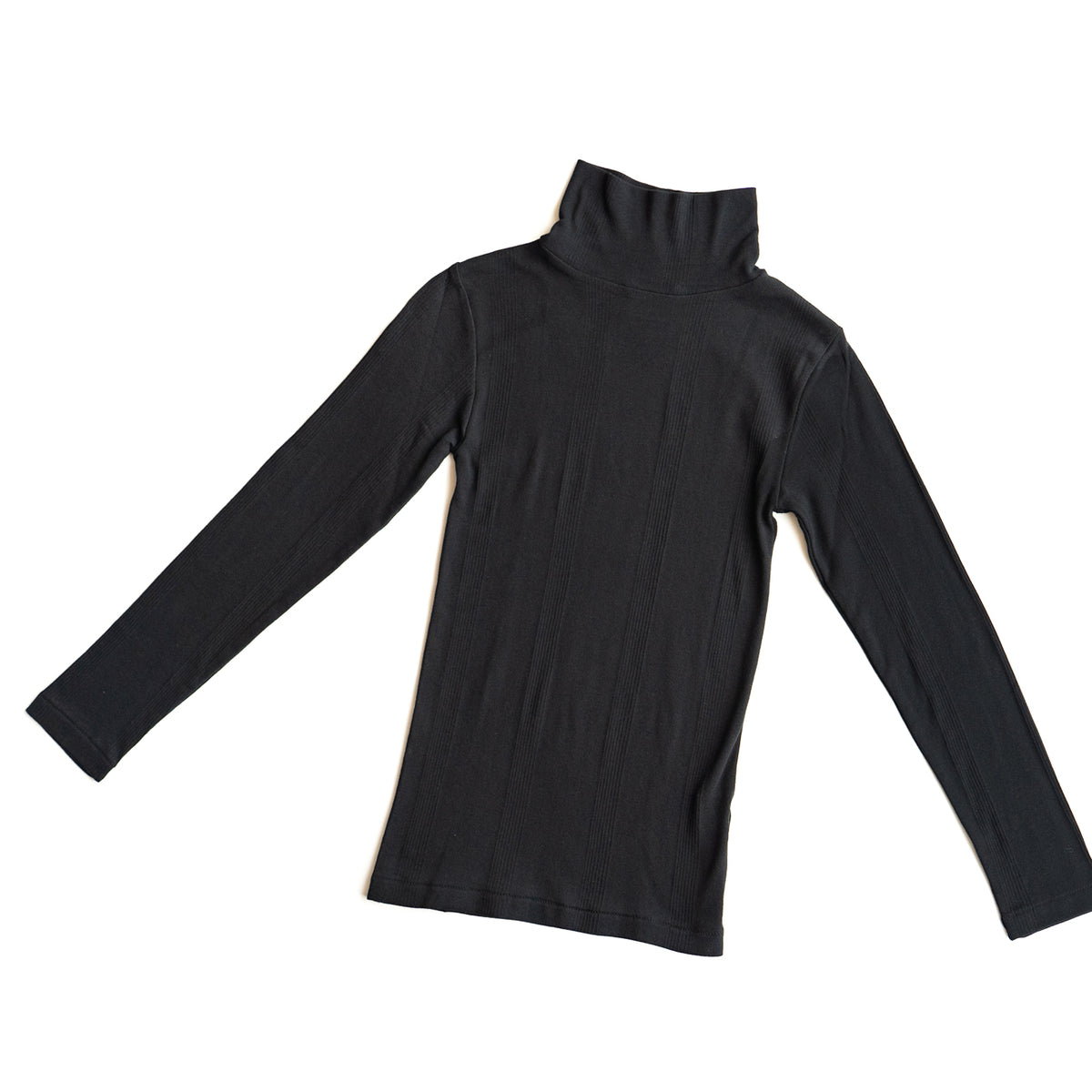 Robert P. miller  Panel-rib Turtle Neck L/S Tee  -834C