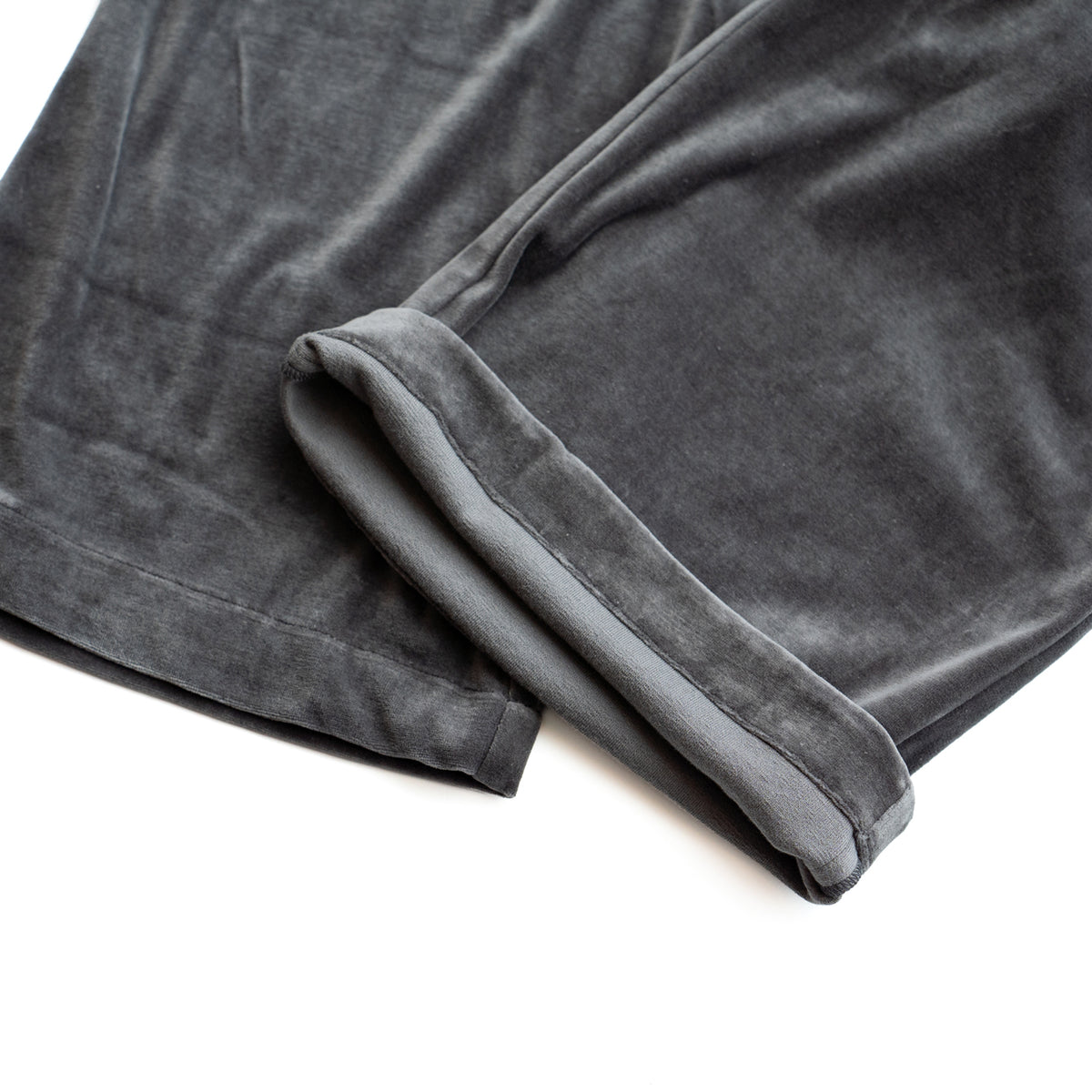 F F F   Easy pants  -Velour "Charcoal"