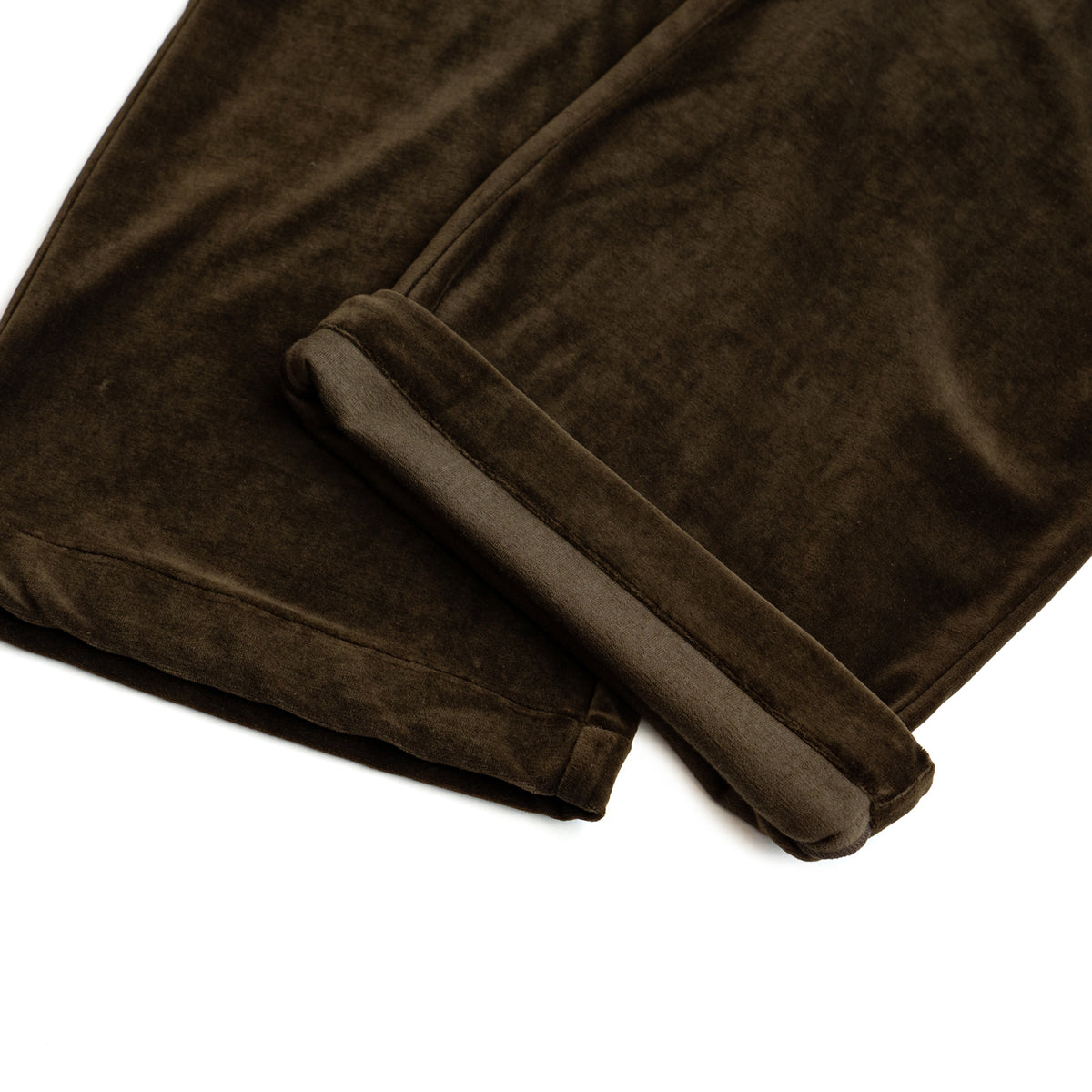 F F F   Easy pants  -Velour "Khaki"