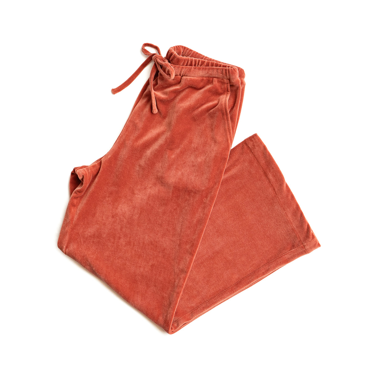 F F F   Easy pants  -Velour "Coral"