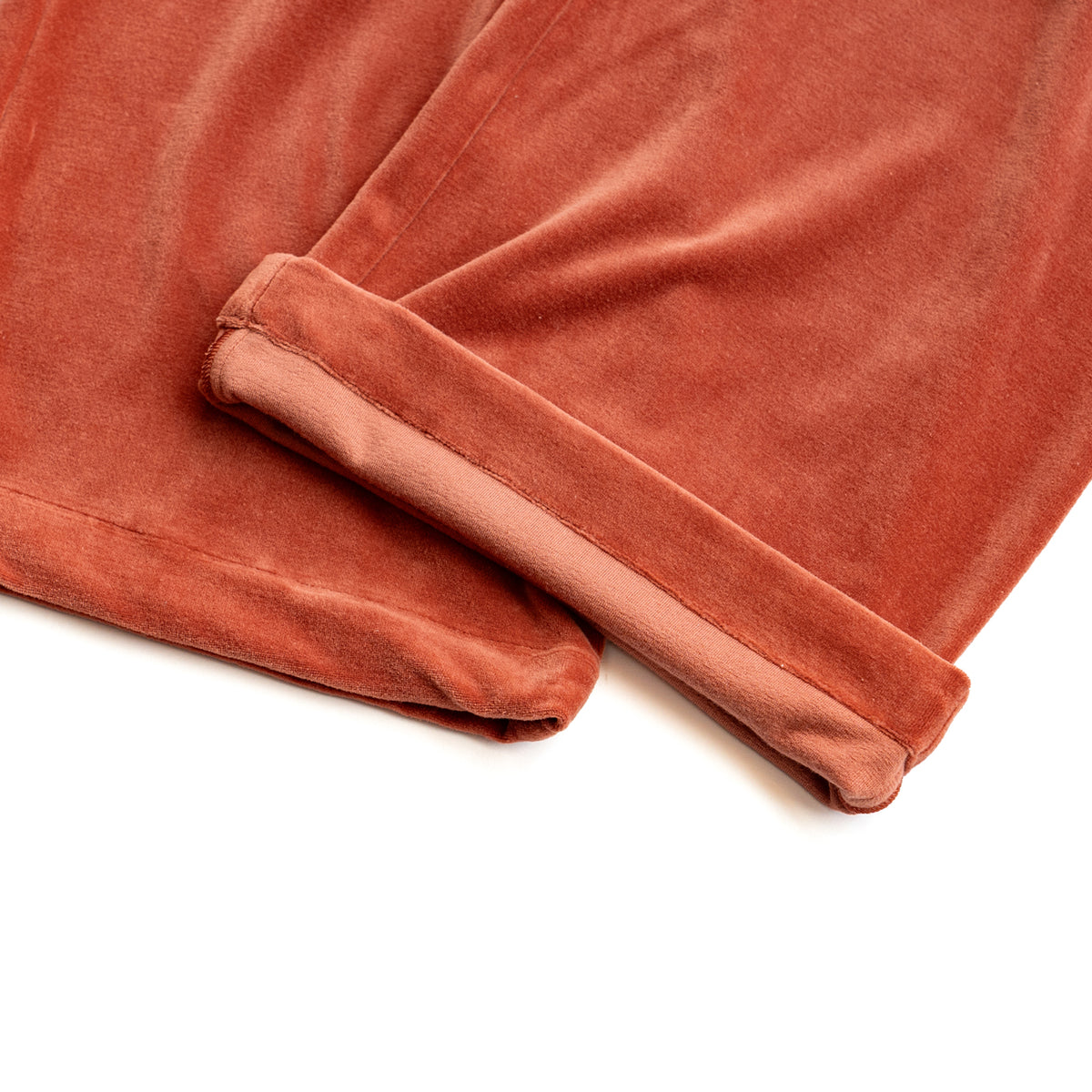 F F F   Easy pants  -Velour "Coral"