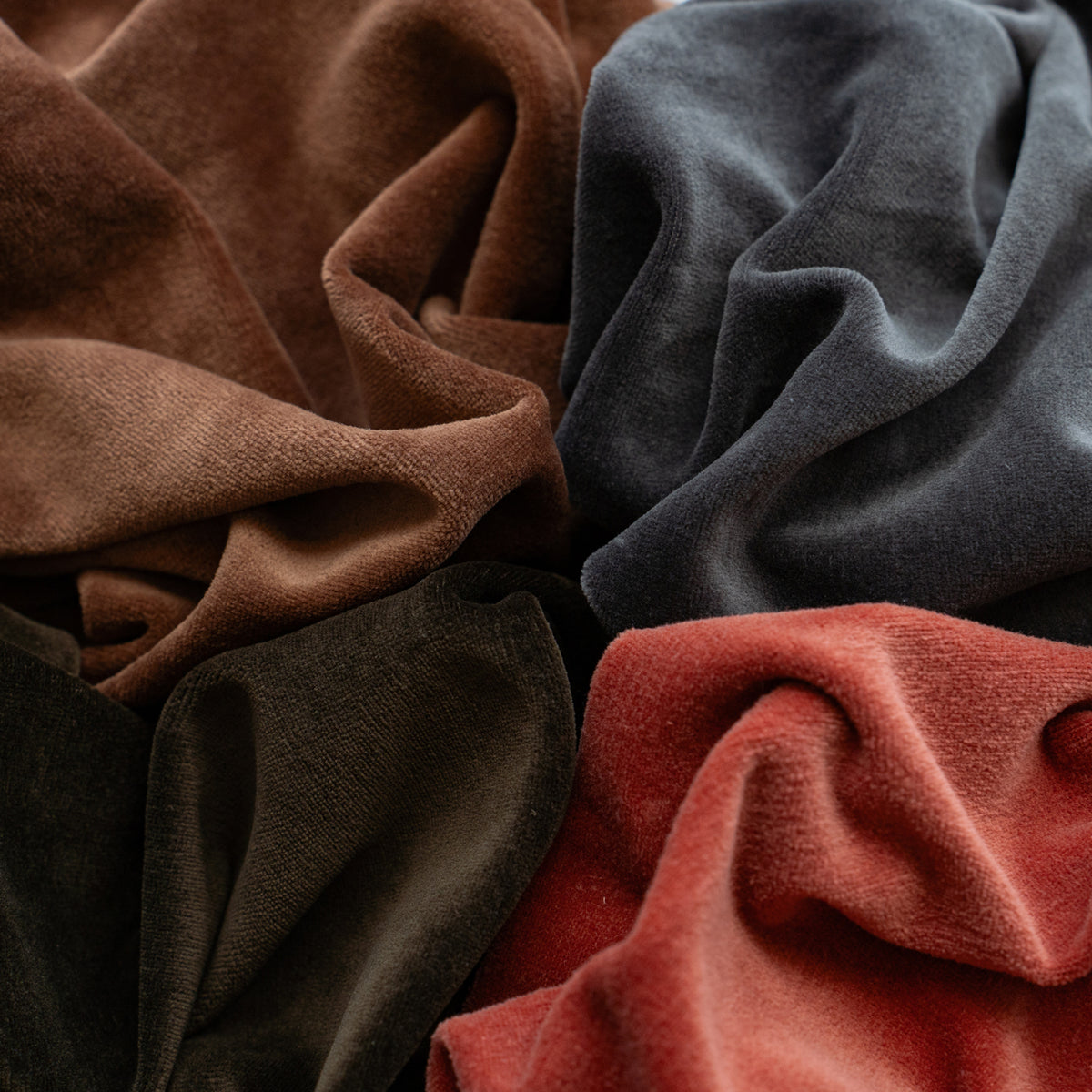 F F F   Easy pants  -Velour "Coral"