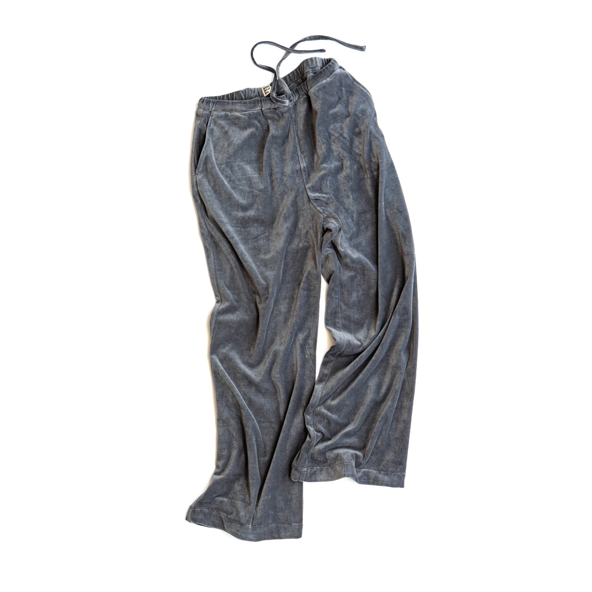 F F F   Easy pants  -Velour "Charcoal"