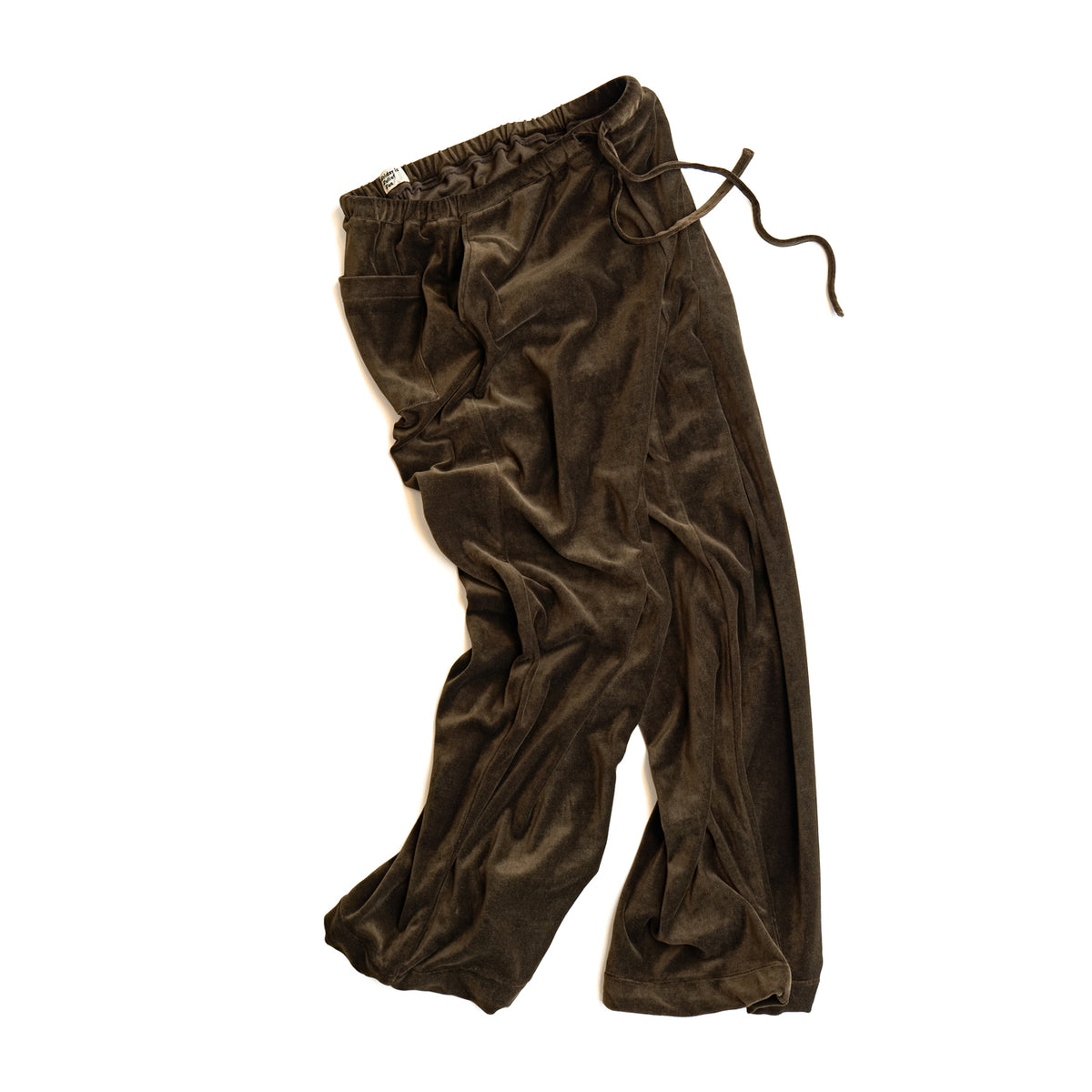 F F F   Easy pants  -Velour "Khaki"