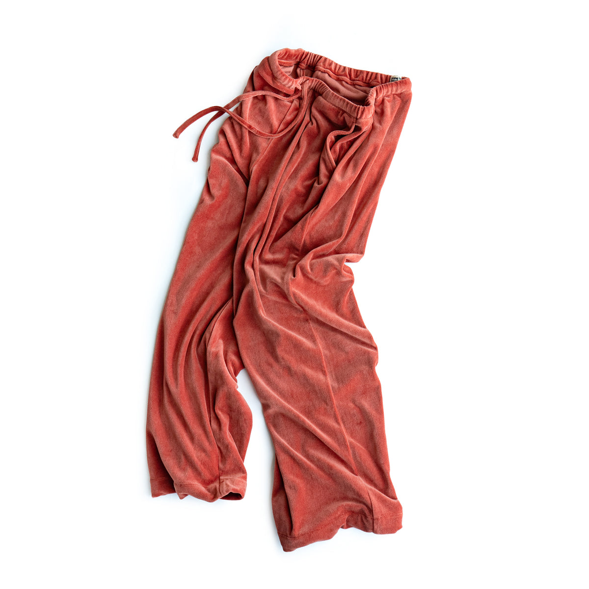 F F F   Easy pants  -Velour "Coral"