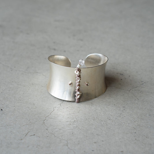 WONDER FULL LIFE × accessoories mau　TALISMAN / kalen silver SILVER BANGLE #１