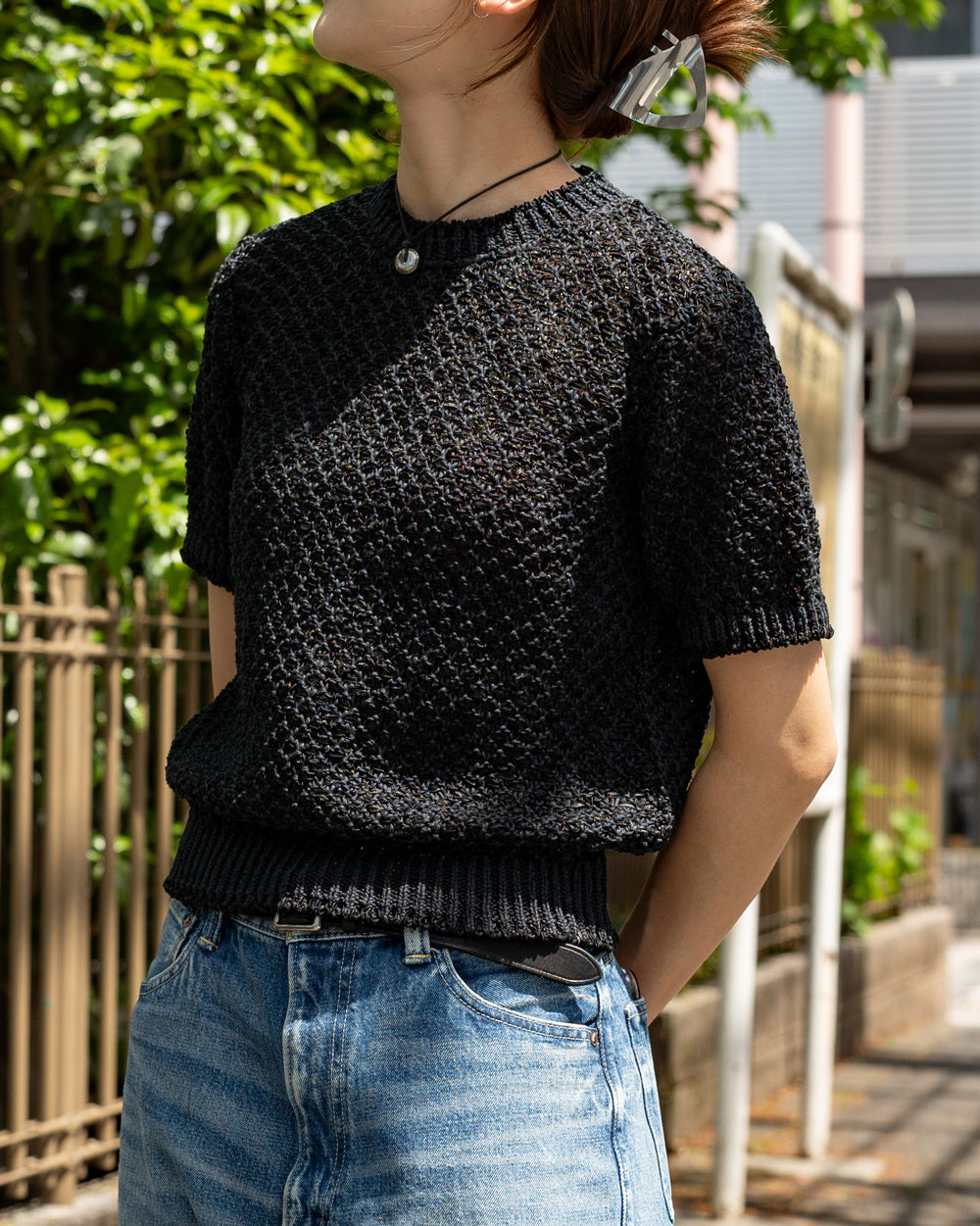 COOHEM  CUPRO TAPE KNIT P/O