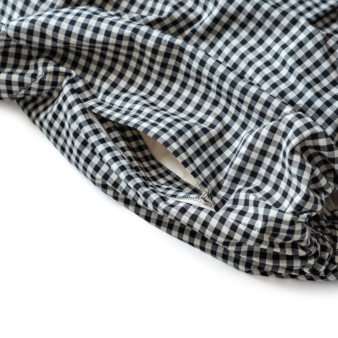 HAVERSACK Cotton silk stand collar blouson