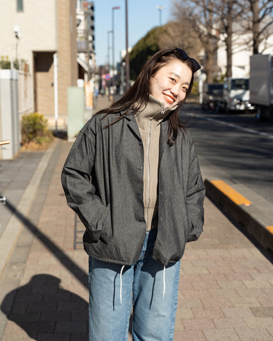 nanamica Cotton Wool Deck Jacket