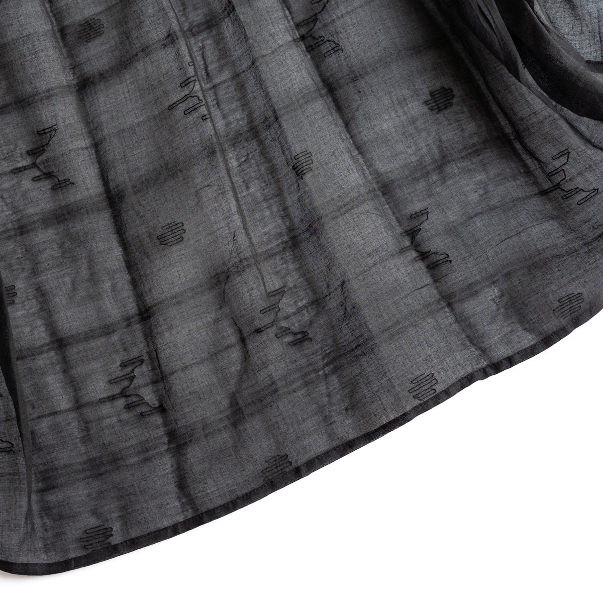 WONDER FULL LIFE  JAMDANI SAREE BANJARA SKIRT