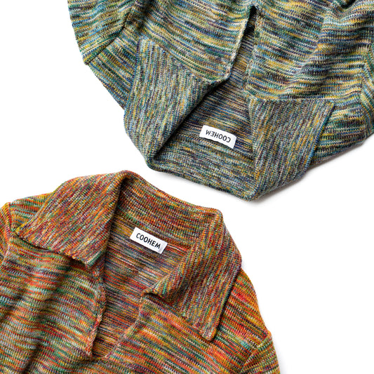 COOHEM　ONI KASURI WOOL KNIT P/O