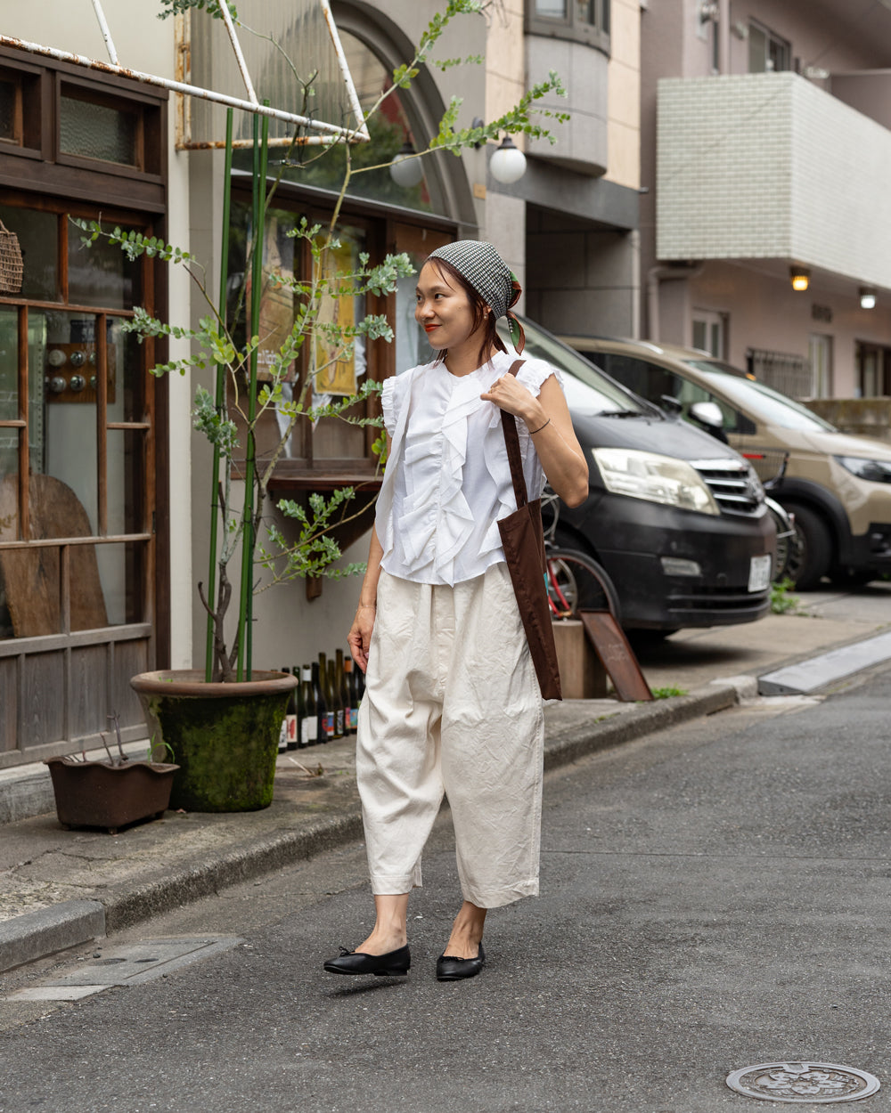 WONDER FULL LIFE  BIRD BLOUSE