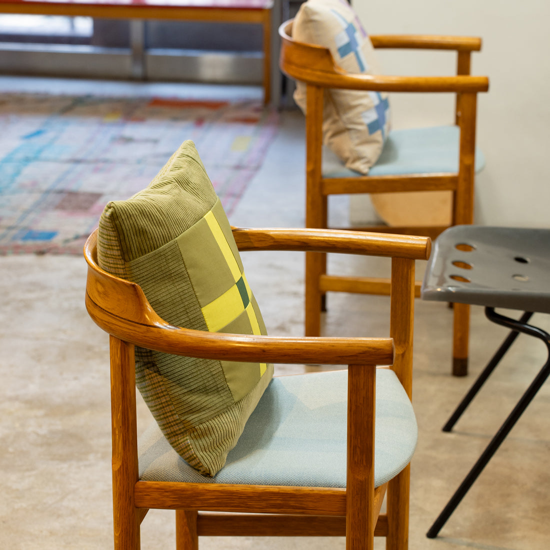 F F F   Cushion 50×50 "CHARCOAL"